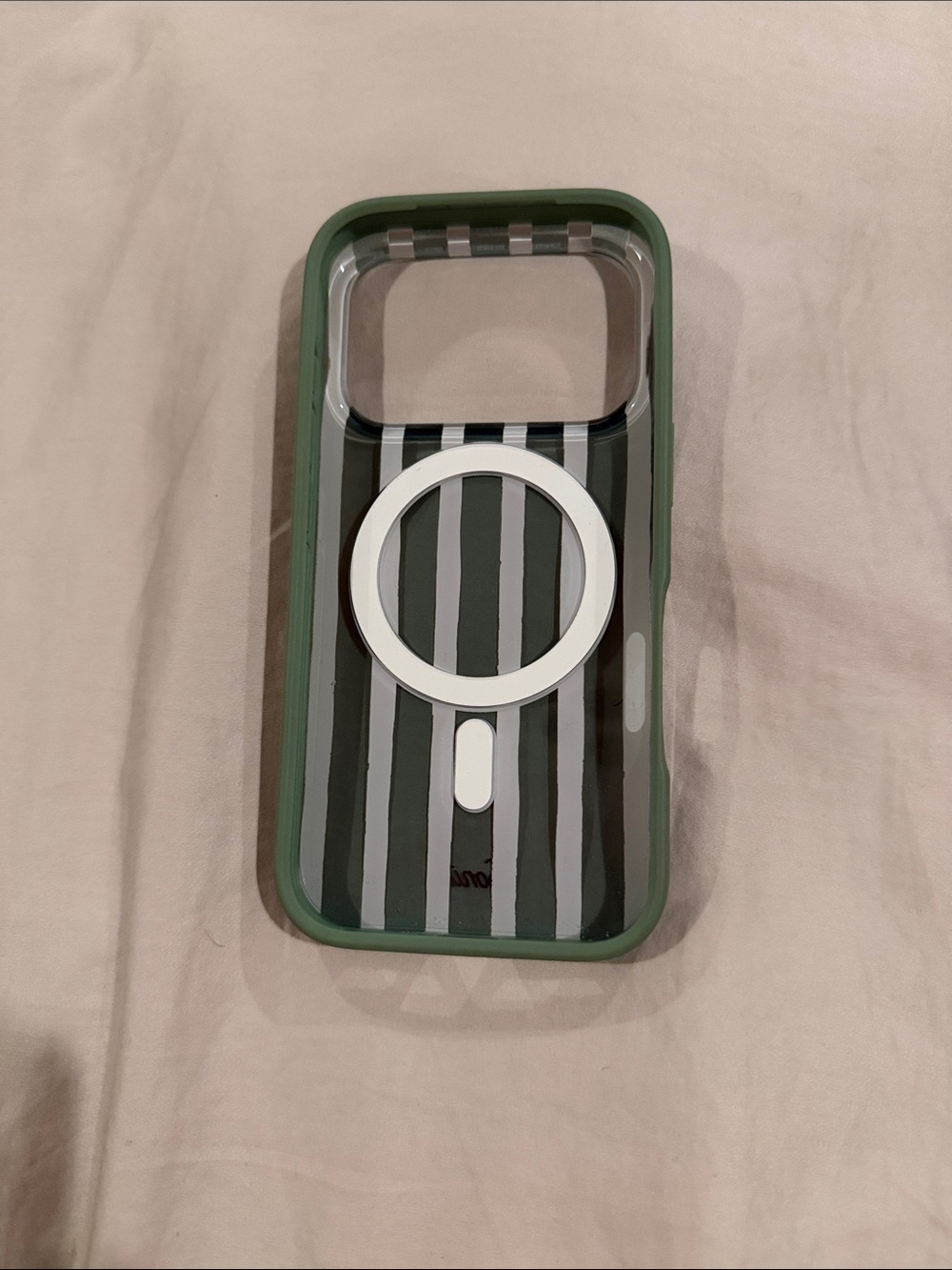 Sonix green stripe 17 pro Apple phone case - Picture 3 of 3